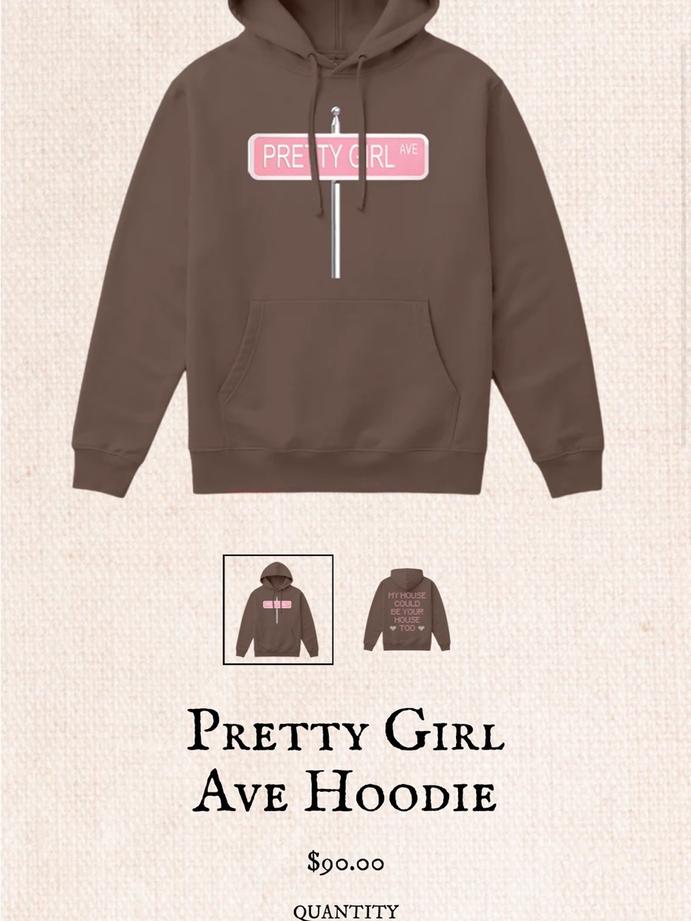 Sabrina carpenter merch hoodie